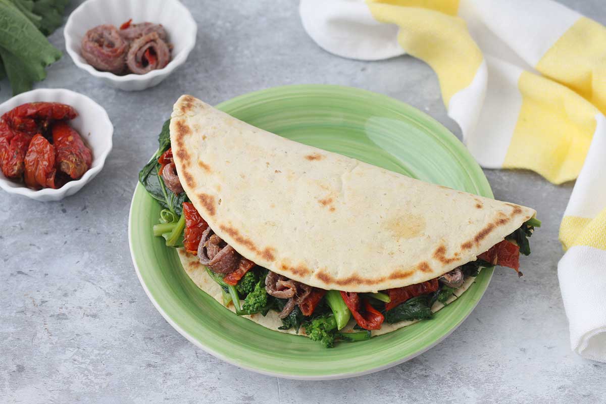 Piadina Legumi