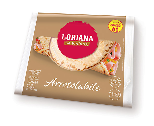 Piadina Loriana - Arrotolabile