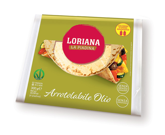 Piadina Loriana - Arrotolabile with Oil